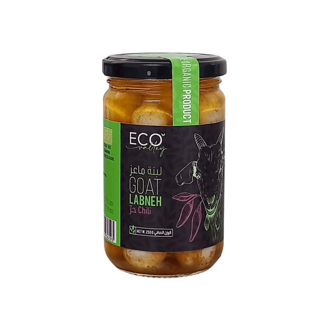 Organic Labneh Mkaazale with Chili 250g