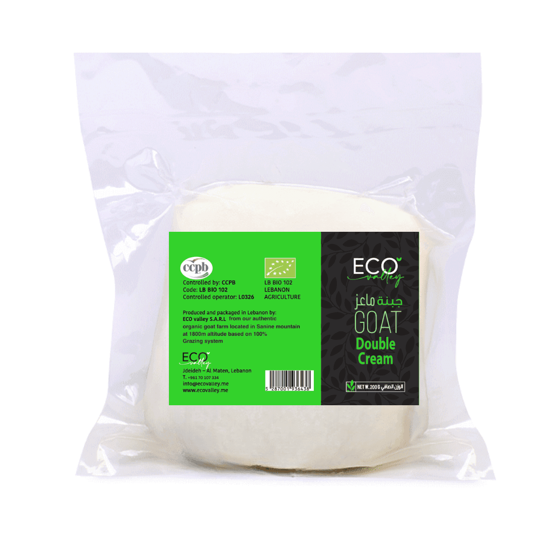 Organic Goat Double Cream 200g